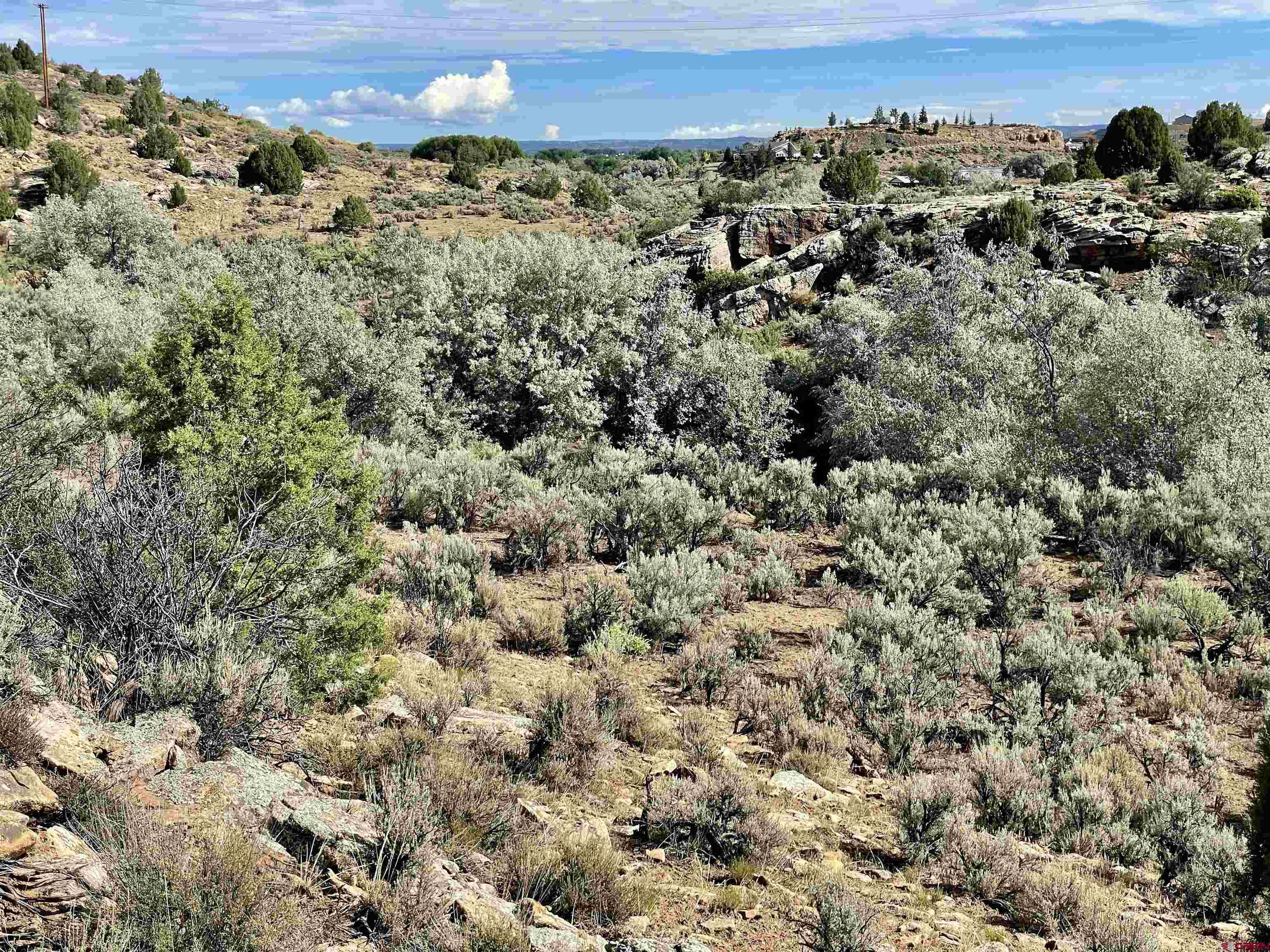 9 North Broadway Cortez, CO 81321 - Photo 13 of 21 an aerial view of a houses with a yard and mountain view in back