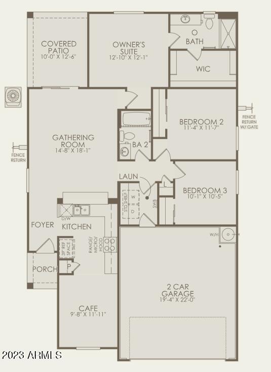 24337 West Ripple Road Buckeye, AZ 85326 - Photo 3 of 3 Floor Plan
