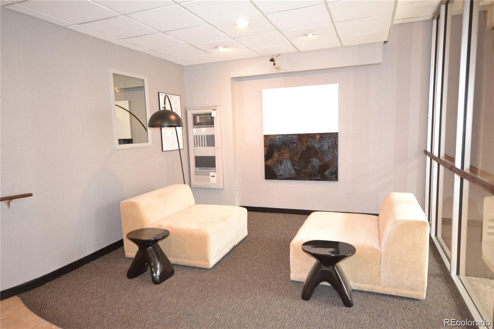 2 Adams Street, Unit 604 Denver, CO 80206 - Photo 22 of 41 a living room with furniture and a rug