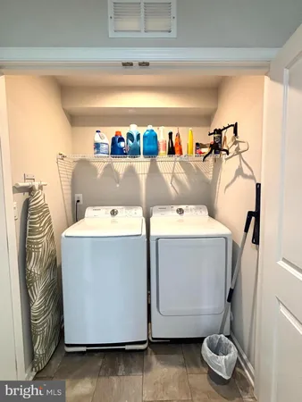 a utility room with a sink