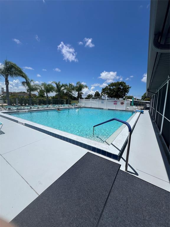 13891 Southeast 126th Boulevard, Unit 121 Okeechobee, FL 34974 - Photo 37 of 45 an outdoor view of the patio