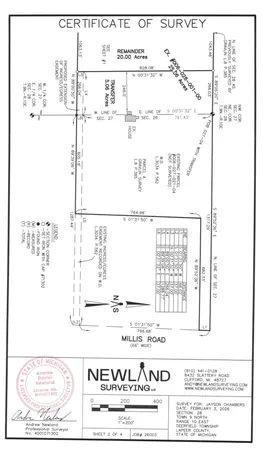 $699,000 | 4991 Millis Road, Columbiaville, MI 48421