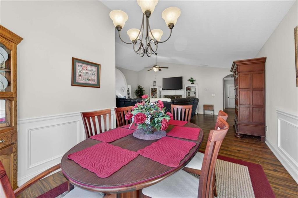 336 Dixie Ct Mount Mount Airy, GA 30563 - Photo 16 of 41 a view of a dining room with furniture