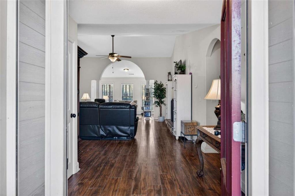 336 Dixie Ct Mount Mount Airy, GA 30563 - Photo 3 of 41 a view of a living room and dining room