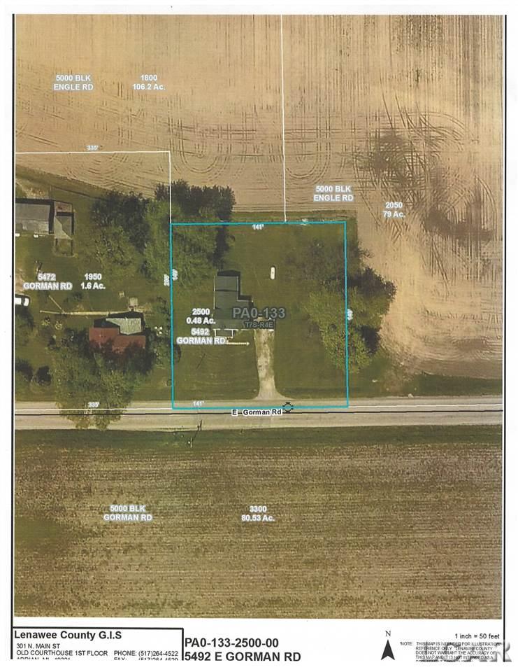 5492 East Gorman Road Palmyra, MI 49268 - Photo 1 of 1 Gallery Image 1