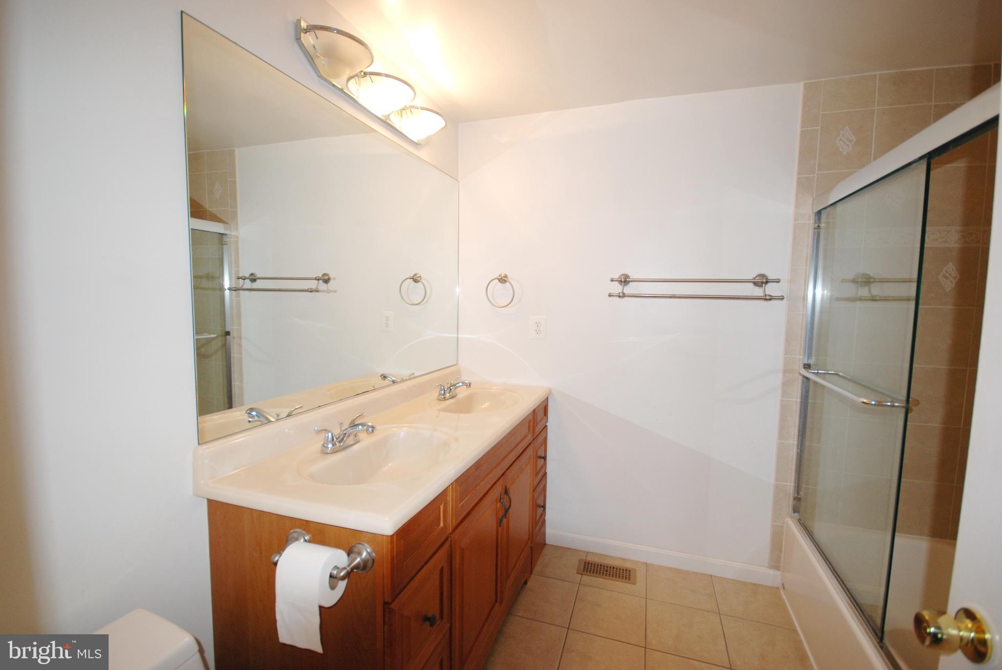 11609 Piney Lodge Road North Potomac, MD 20878 - Photo 20 of 25 a bathroom with a sink and a mirror