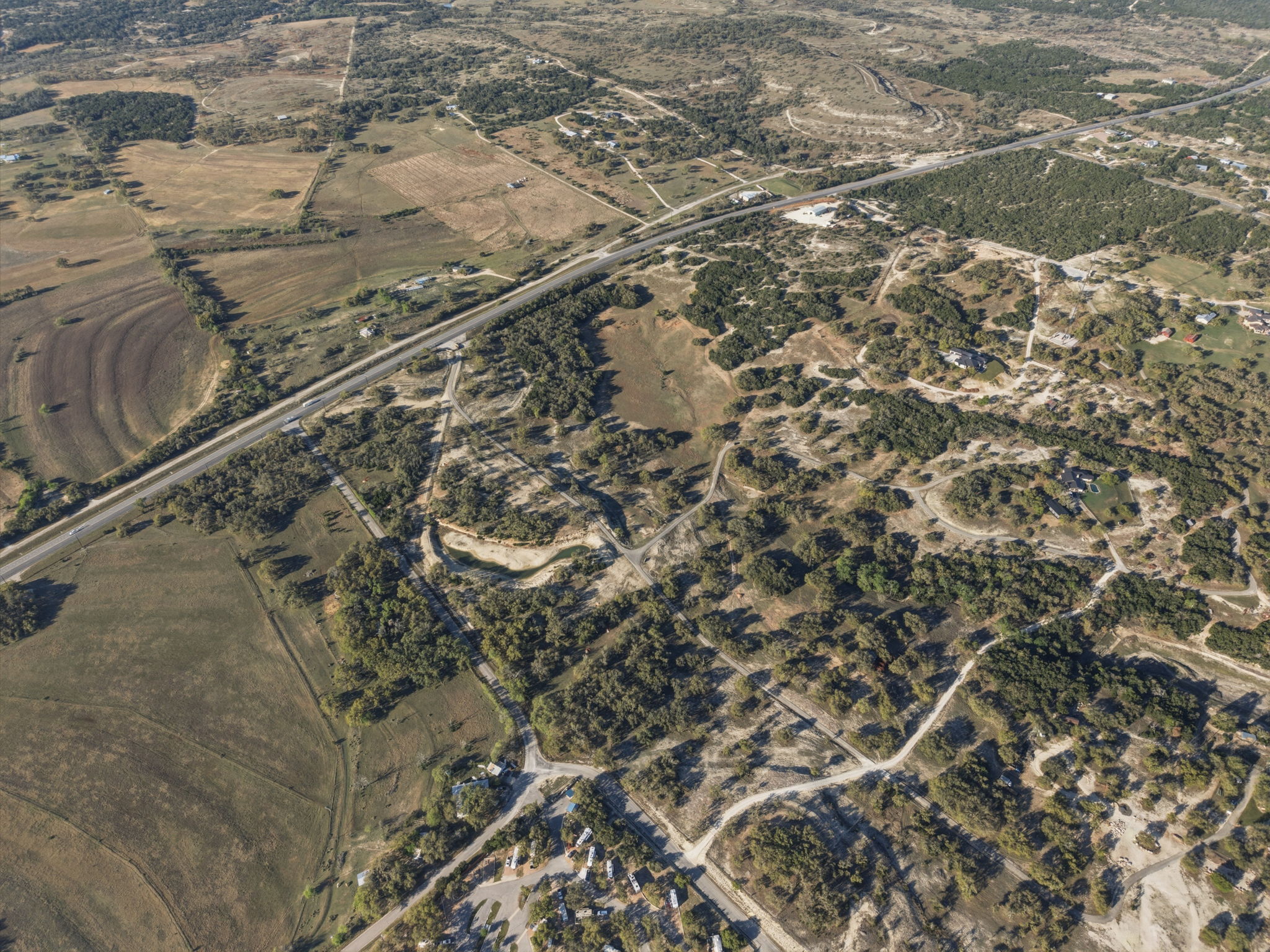 7890 Highway 290 Dripping Springs, TX 78620 - Photo 7 of 33 Aerial view of property's location with rural landscape