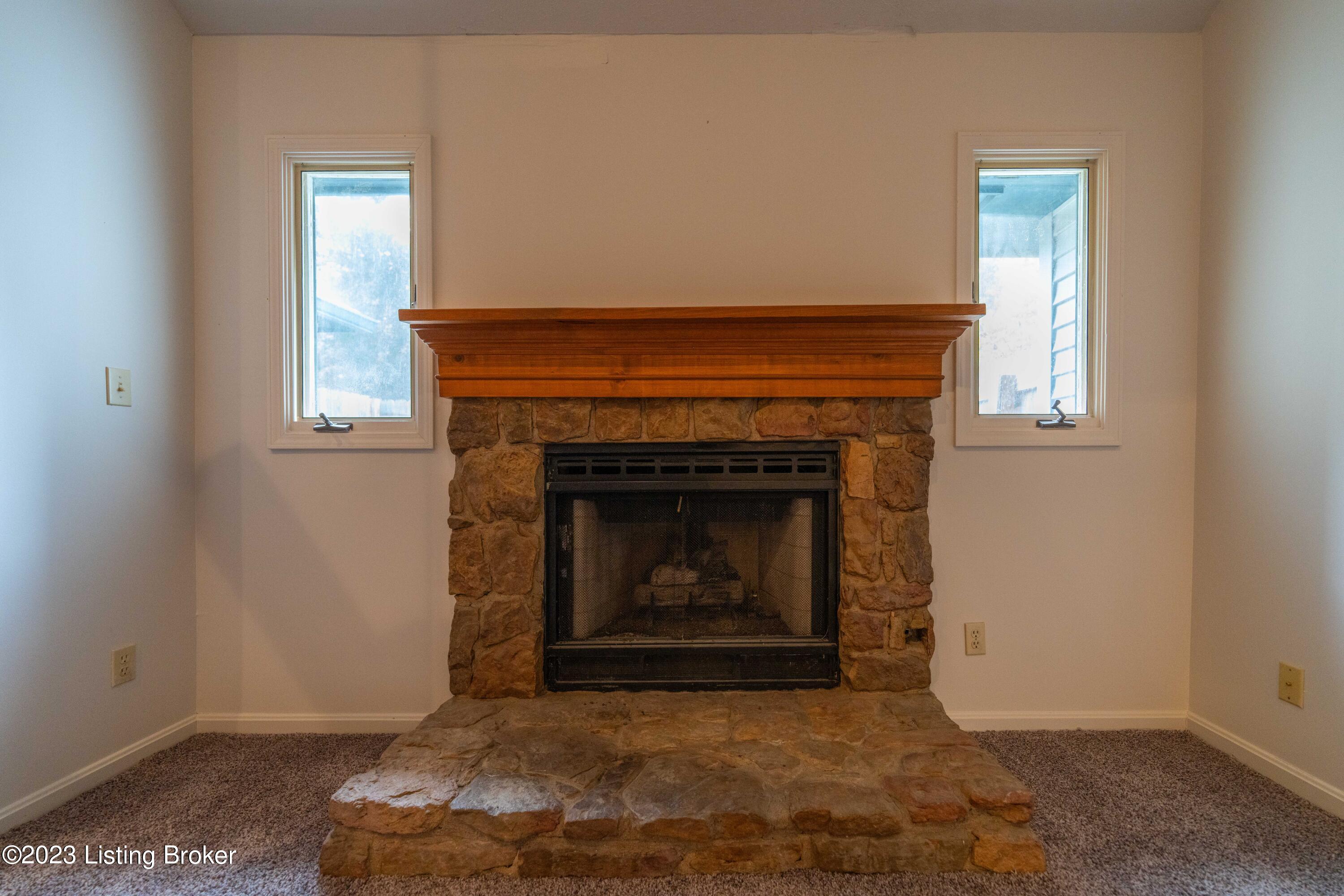 1406 Heafer Road Louisville, KY 40223 - Photo 32 of 43 Gas Fireplace in Family Room