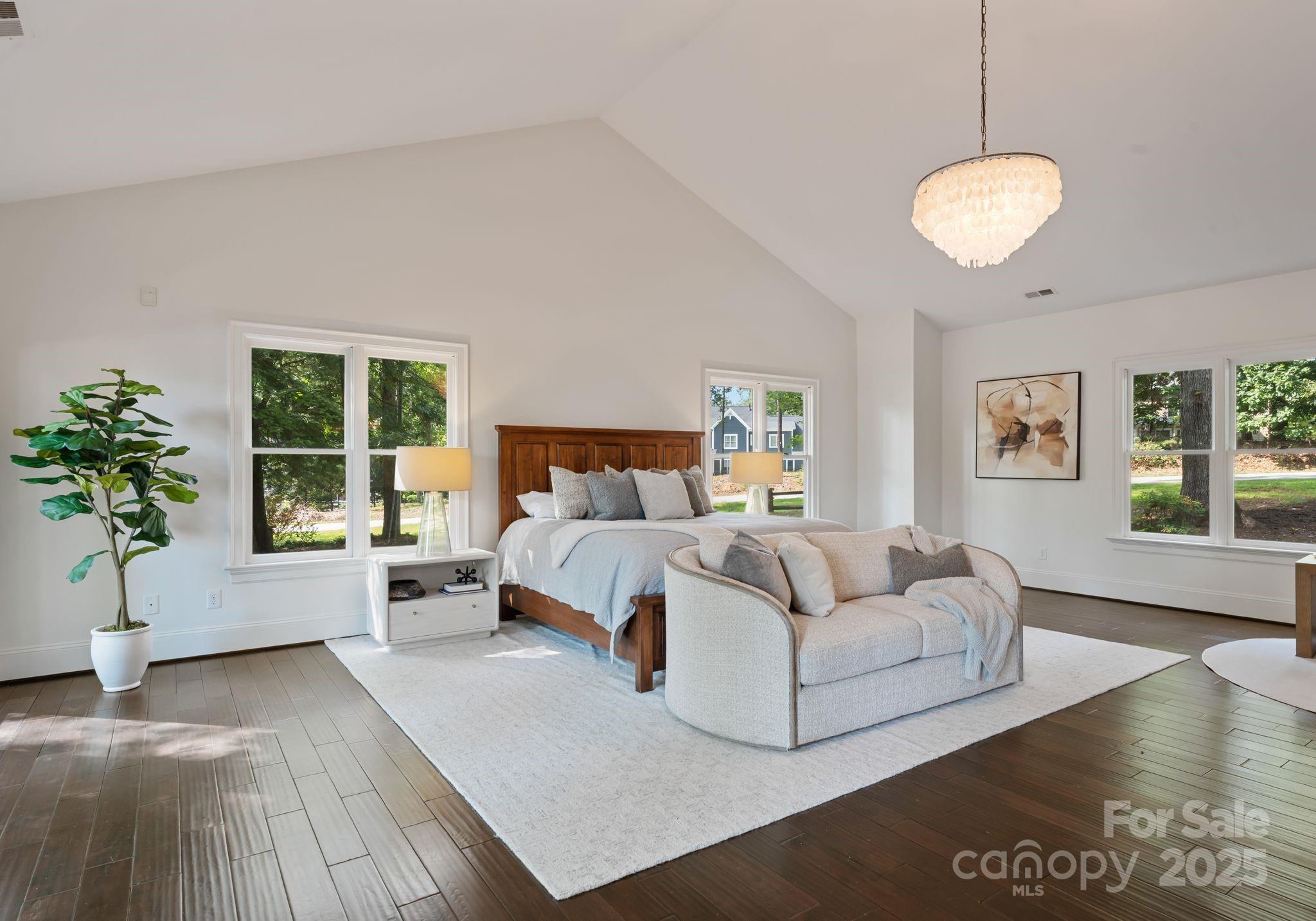 252 Greyfriars Road Mooresville, NC 28117 - Photo 27 of 46 a living room with furniture and a large window