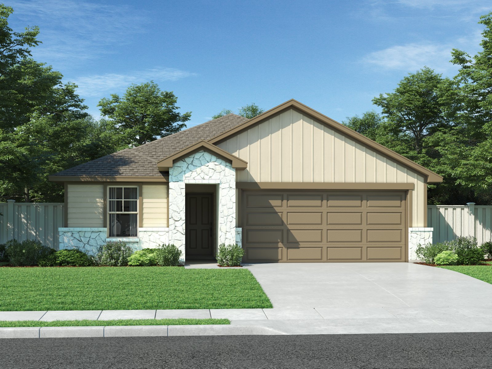 164 Sleep Hollow Jarrell, TX 76537 - Photo 1 of 11 Photo is not of the actual home, but is an inspirational photo of builder’s model home and may depict options, furnishings, and/or decorator features that are not included