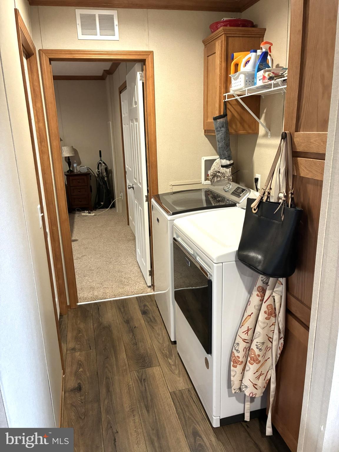 135 Hillside Lane Howard, PA 16841 - Photo 12 of 19 a view of living room washer and dryer