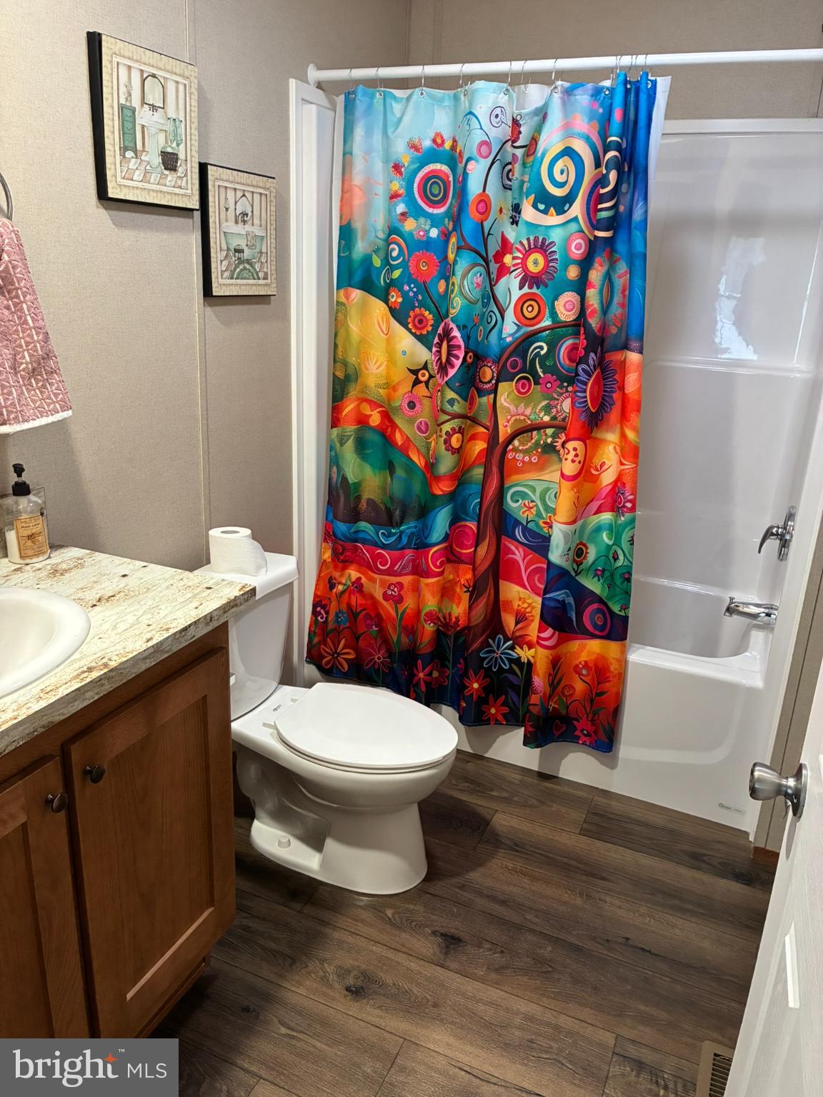 135 Hillside Lane Howard, PA 16841 - Photo 15 of 19 a bathroom with a toilet sink and mirror