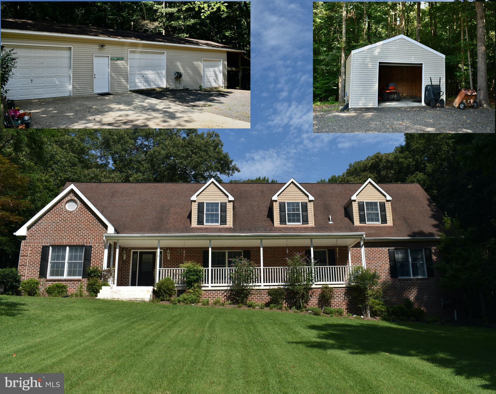 15745 Baden Naylor Road Brandywine, MD 20613 - Photo 1 of 59 Brick-front home with two detached garages--4 bays