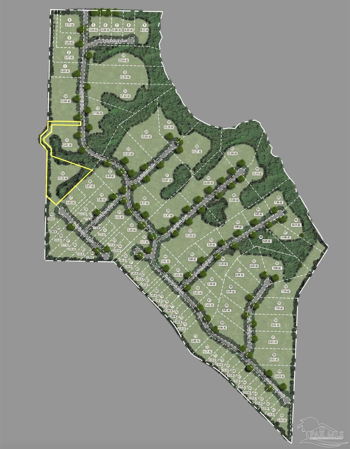 Lot 16 Naturewalk Drive Milton, FL 32571 - Photo 5 of 35 a close view of a dining table