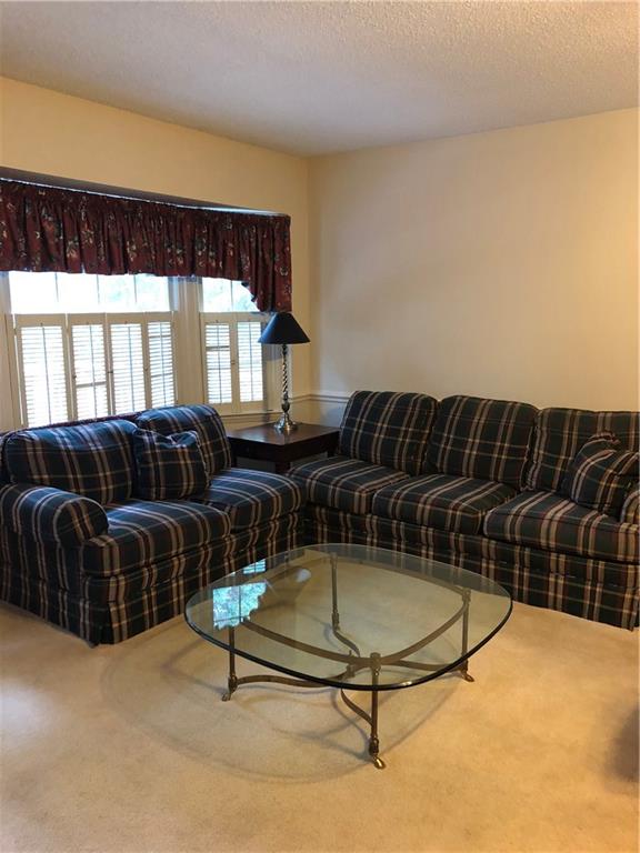 3788 Sandy Ford Road Hickory, NC 28602 - Photo 7 of 30 a living room with furniture a rug and a flat screen tv
