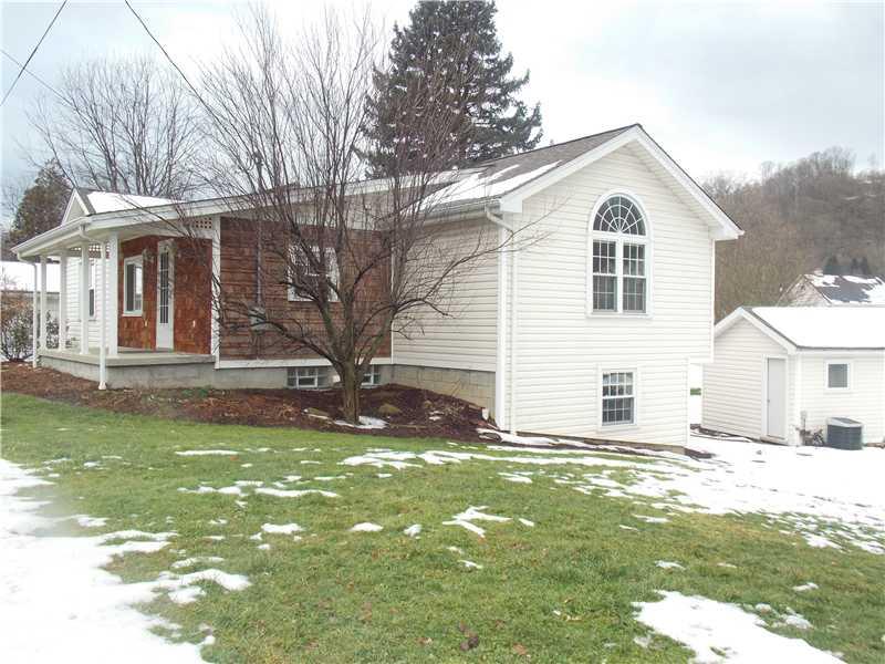 242 Kangaroo Hill Road Lowber, PA 15660 - Photo 3 of 21 Exterior Front. Side view...Please note the deached garage..