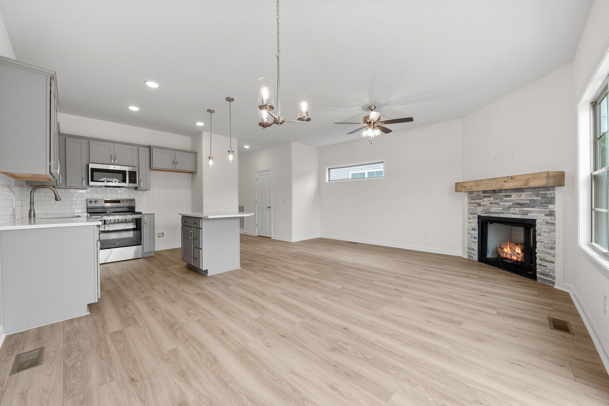 1912 Evans Road Clarksville, TN 37042 - Photo 7 of 32 a view of a kitchen with a sink and a kitchen view