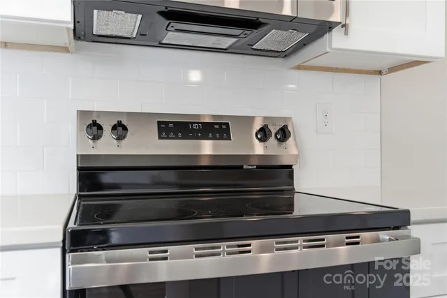 a close view of stove top oven