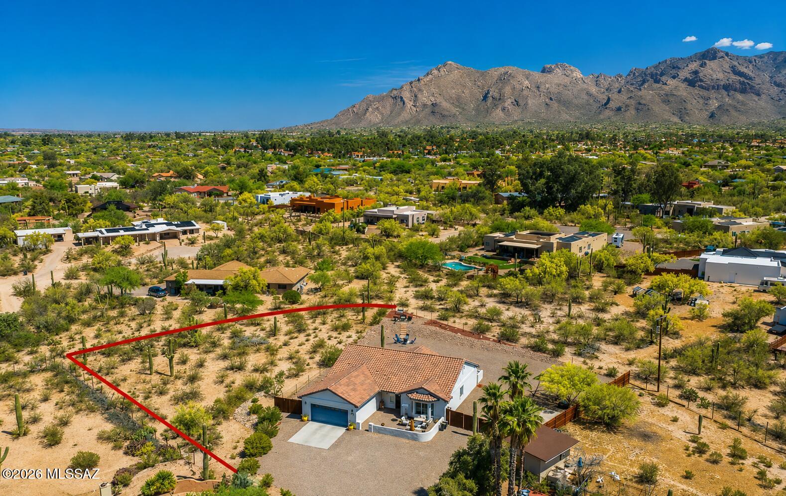 1146 West Las Lomitas Road Tucson, AZ 85704 - Photo 50 of 50 Lot lines