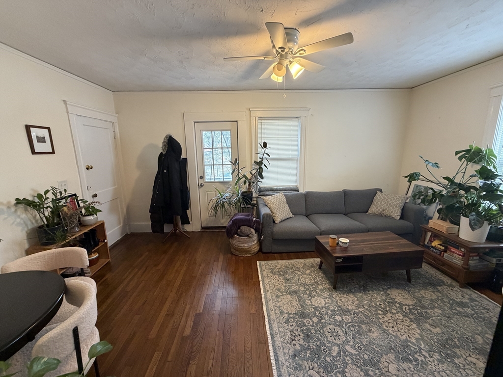 33-35 Sewall Street Somerville, MA 02145 - Photo 3 of 15 a living room with furniture and wooden floor