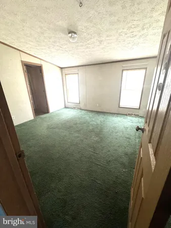 a bathroom with a window