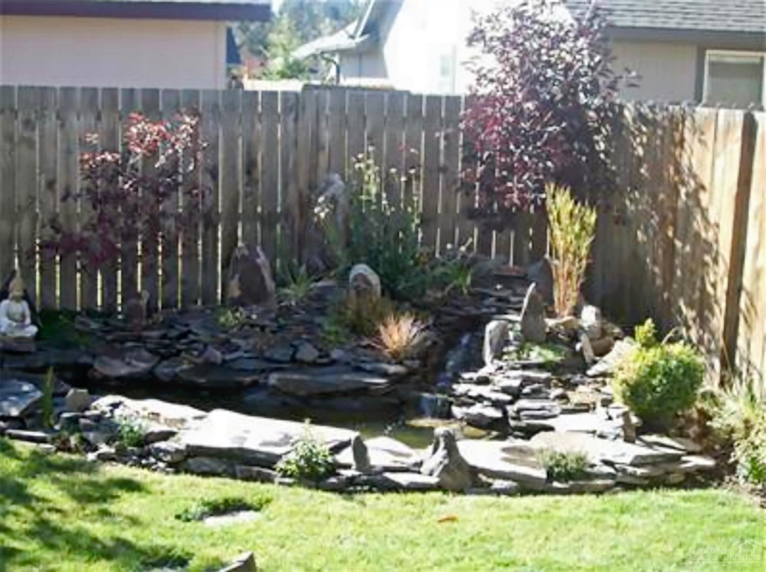 20584 Dylan Loop Bend, OR 97702 - Photo 11 of 20 Backyard water feature.
