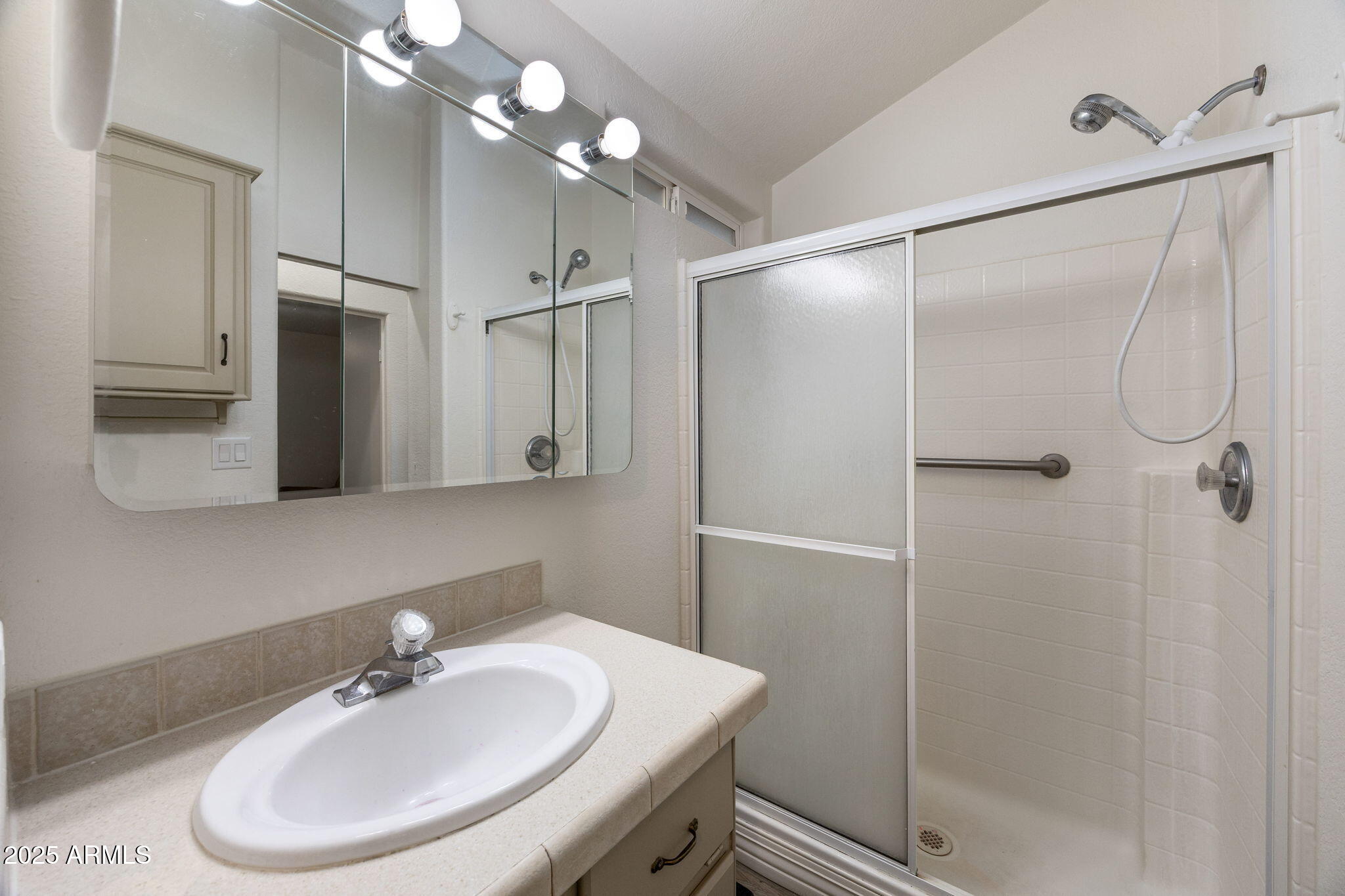 2209 Old Crooks Trail Overgaard, AZ 85933 - Photo 14 of 38 a bathroom with a sink a light fixture and a mirror