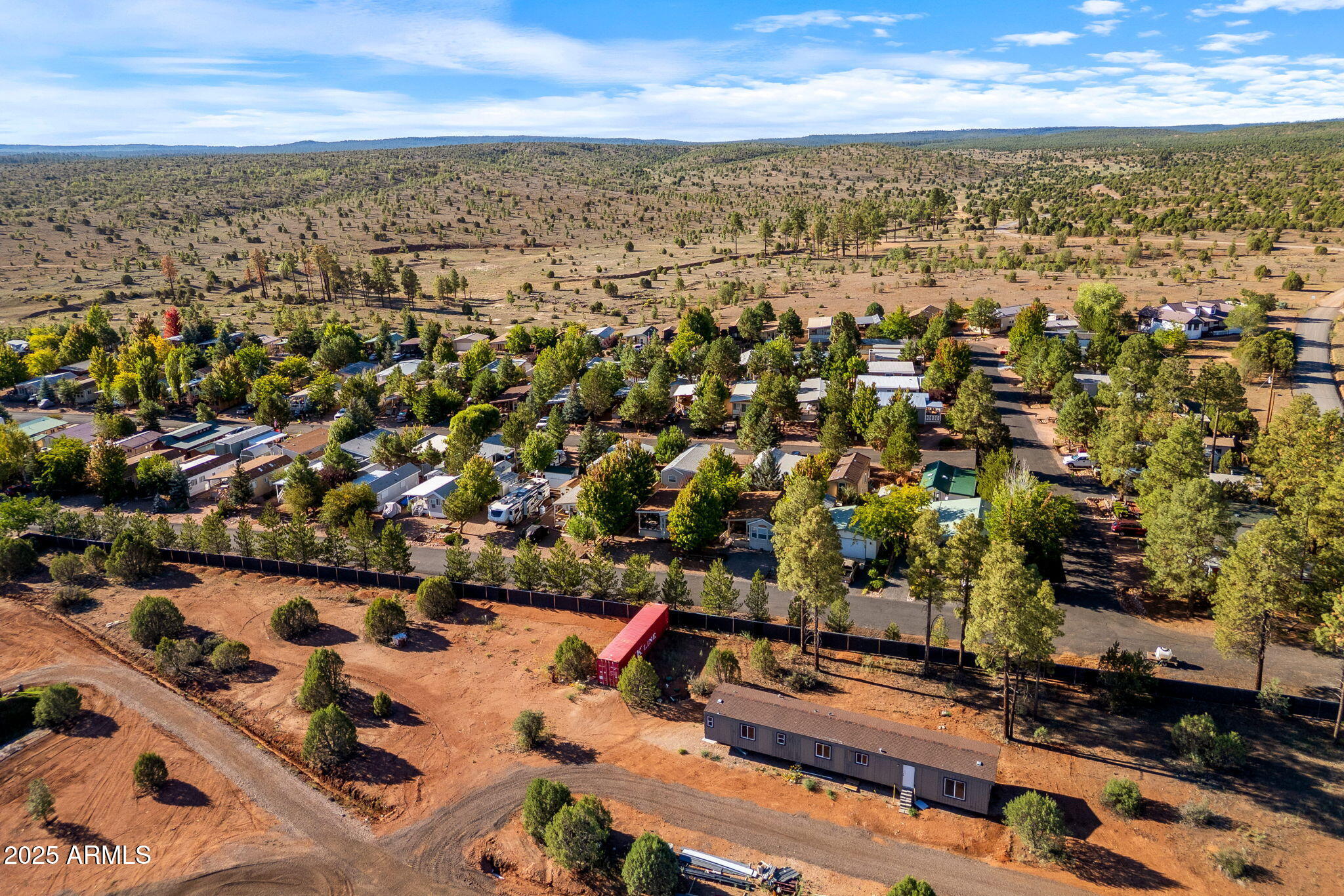 2209 Old Crooks Trail Overgaard, AZ 85933 - Photo 25 of 38 an aerial view of multiple house