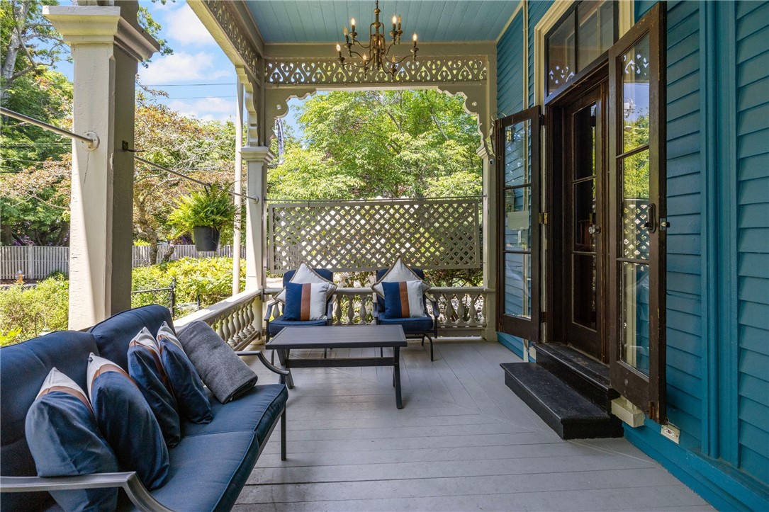 31 Old Beach Road Newport, RI 02840 - Photo 34 of 46 Ah, those summer nights on the veranda.