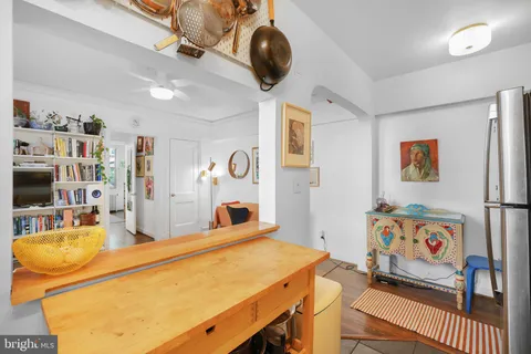 a room with furniture and a flat screen tv