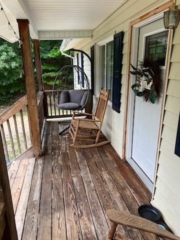 2902 Bacchus Road Elliston, VA 24087 - Photo 9 of 23 a view of balcony with furniture