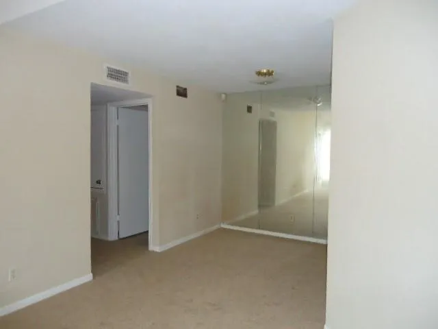 a view of empty room