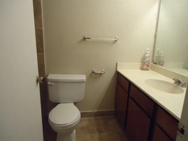 a bathroom with a sink and a toilet