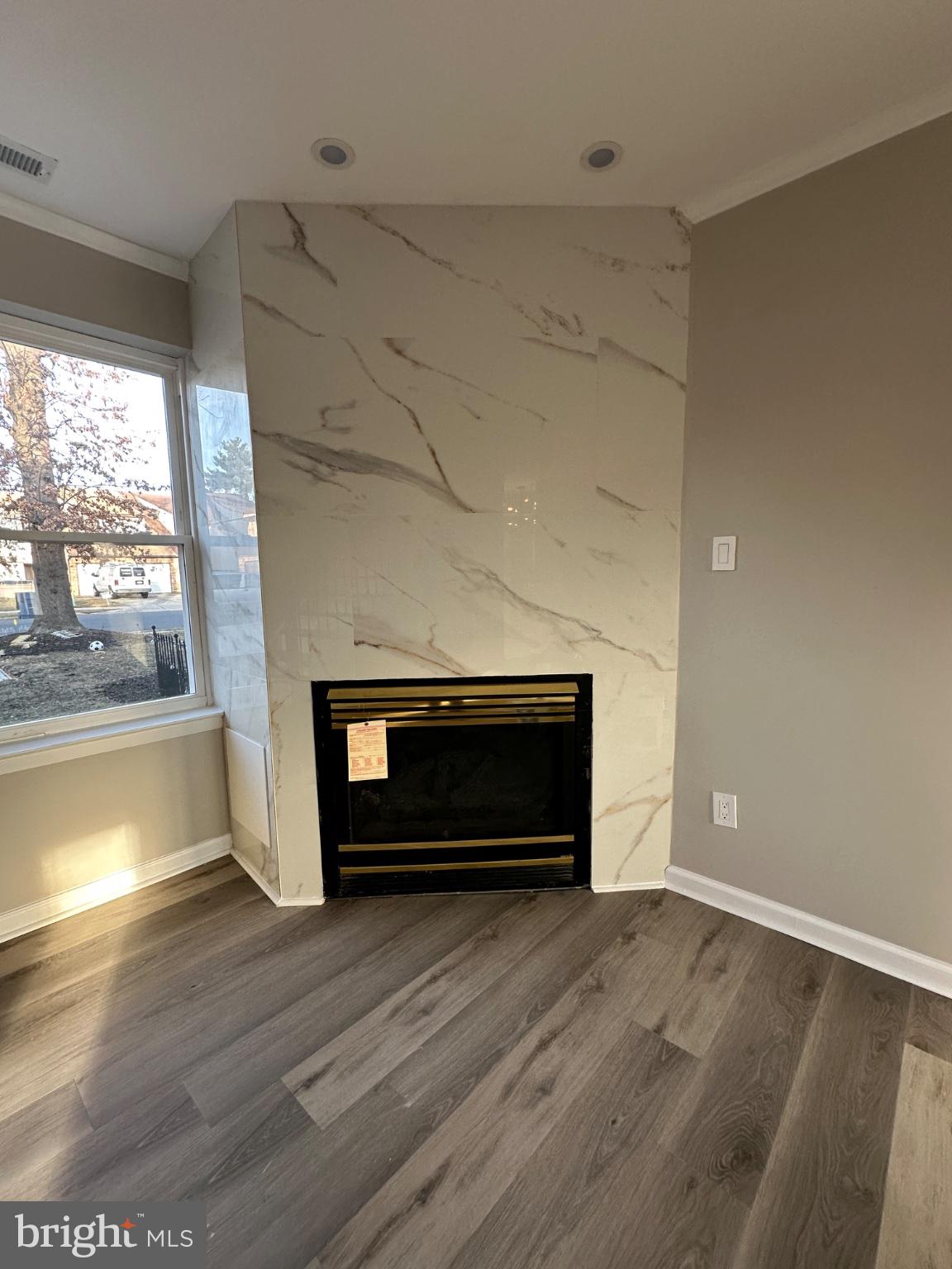 14 Buttonwood Road Voorhees, NJ 08043 - Photo 4 of 35 Elegant fireplace with marble accents.