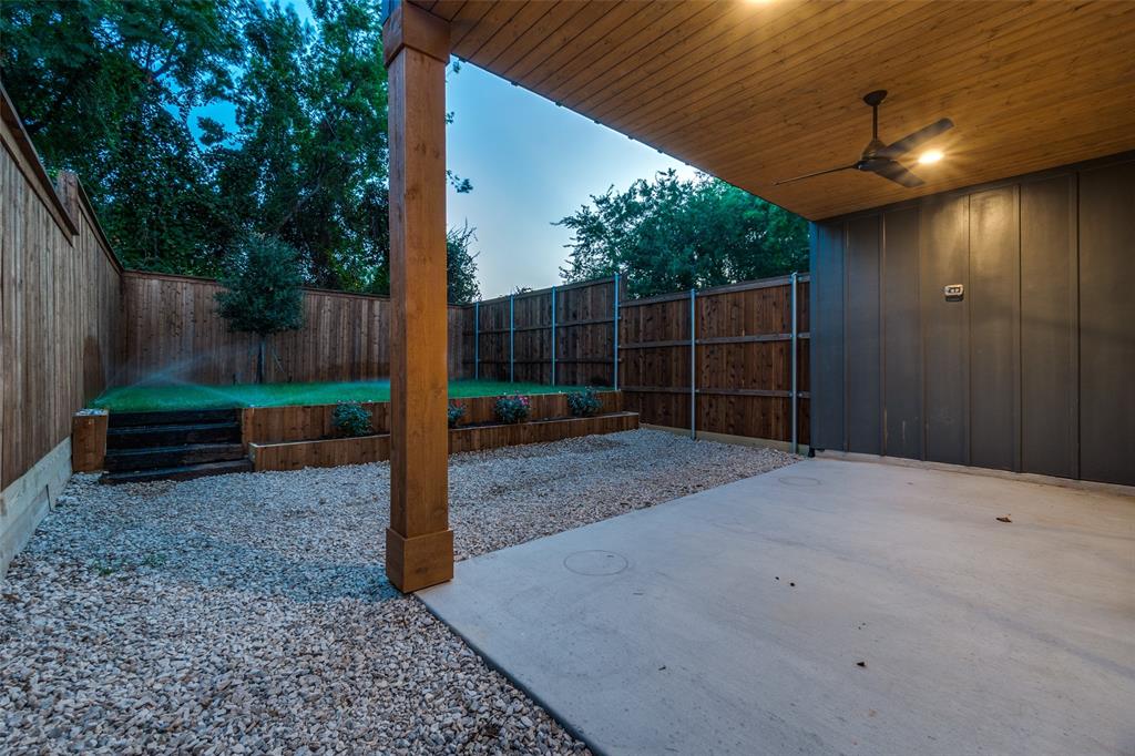 4515 Afton Street Dallas, TX 75219 - Photo 13 of 25 a backyard of a house
