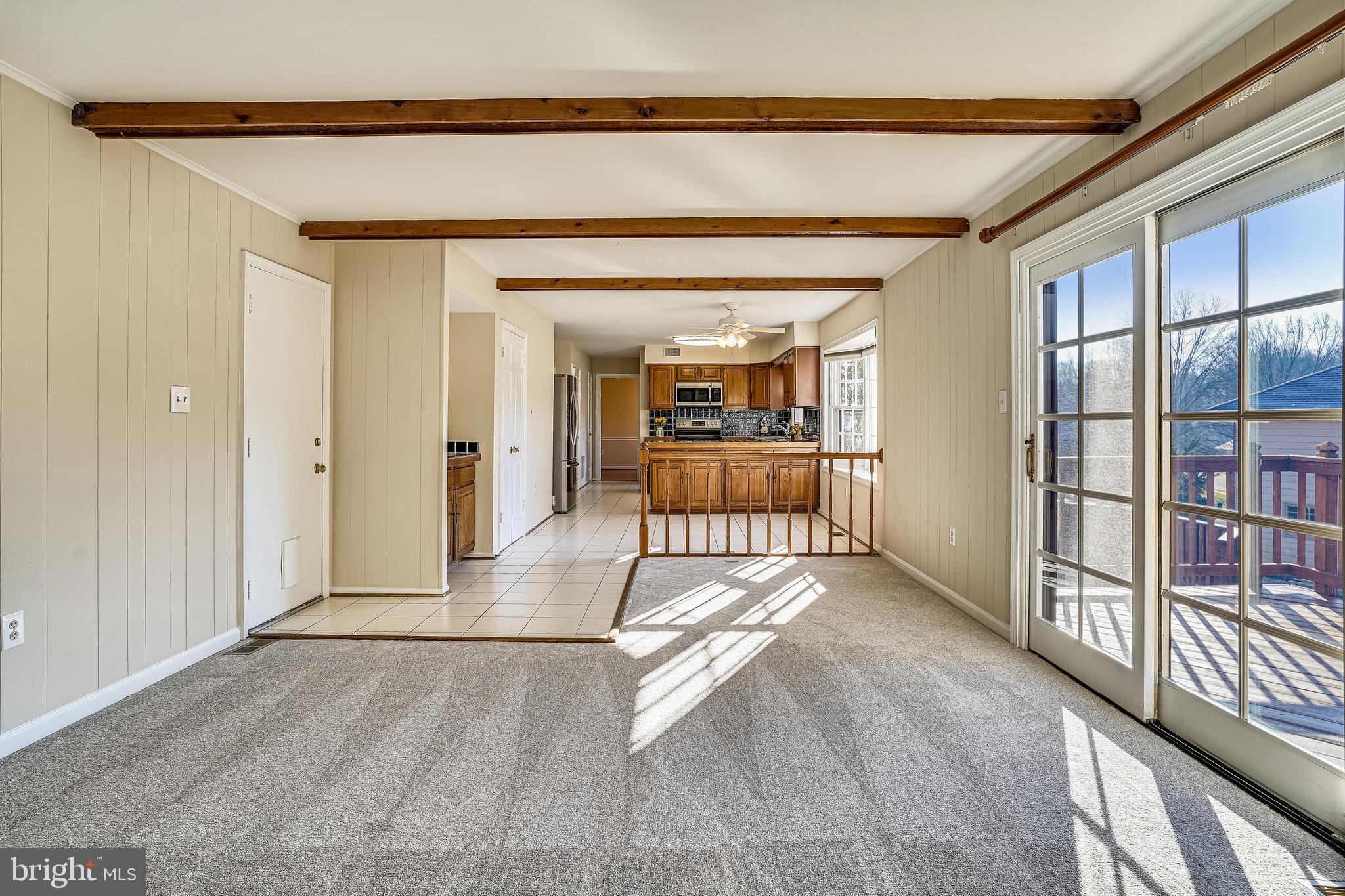 10186 Red Spruce Road Fairfax, VA 22032 - Photo 20 of 60 Wood ceiling beams add character.