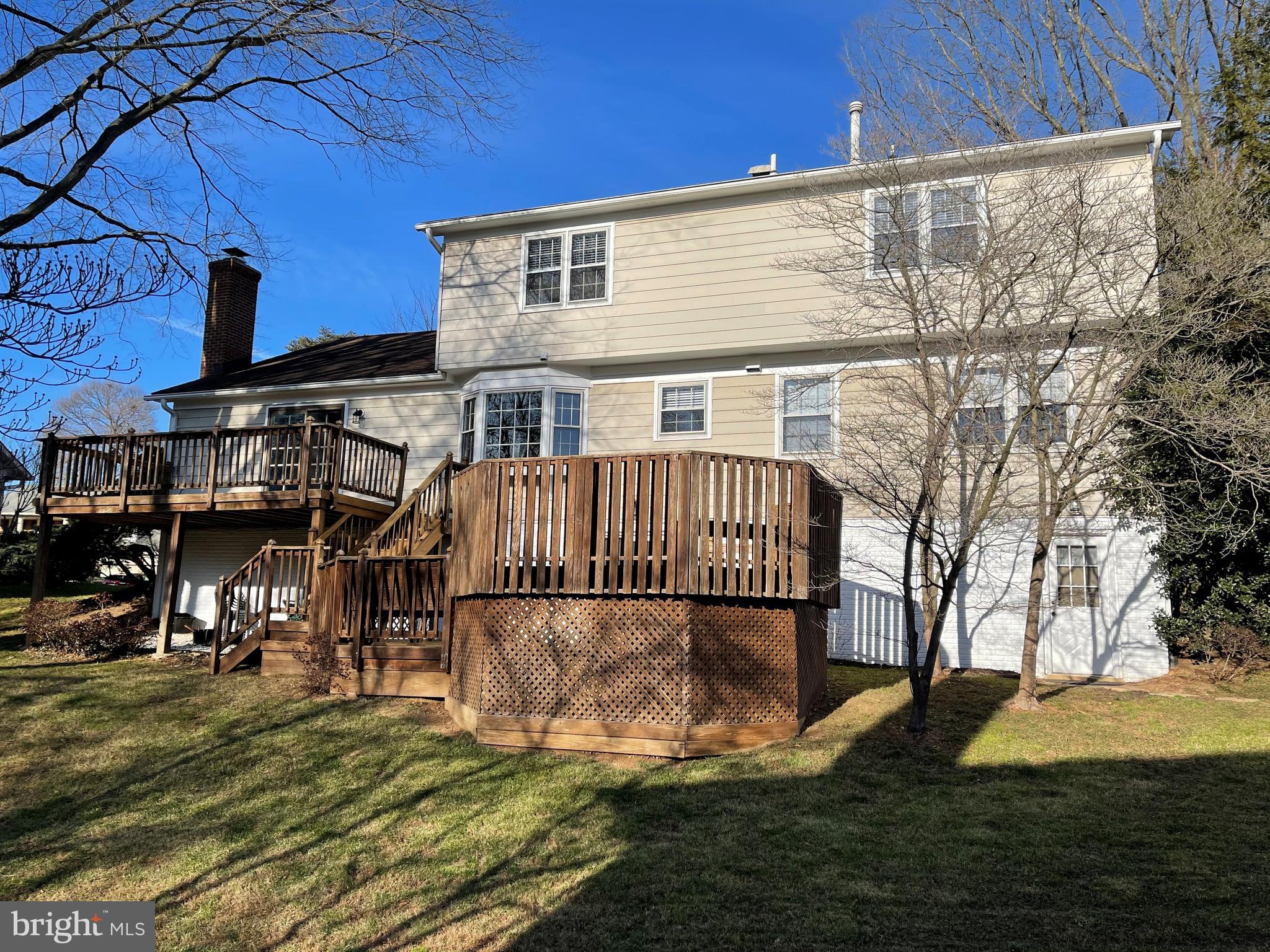 10186 Red Spruce Road Fairfax, VA 22032 - Photo 53 of 60 Beautiful two level deck expands living space!