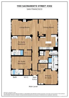 $3,895,000 | 1100 Sacramento Street, Unit 302, San Francisco, CA 94108