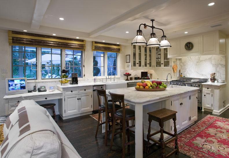 735 Fuera Lane Montecito, CA 93108 - Photo 6 of 8 a kitchen with a sink stove and cabinets