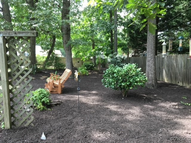 3510 Wood Dale Road Chester, VA 23831 - Photo 39 of 50 a view of a backyard with garden