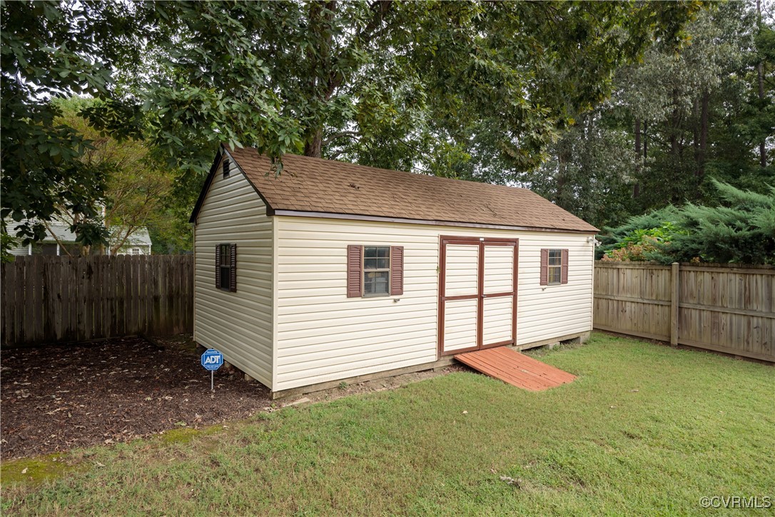 3510 Wood Dale Road Chester, VA 23831 - Photo 42 of 50 a view of a house with a backyard