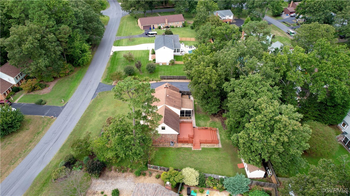 3510 Wood Dale Road Chester, VA 23831 - Photo 44 of 50 an aerial view of residential houses with outdoor space