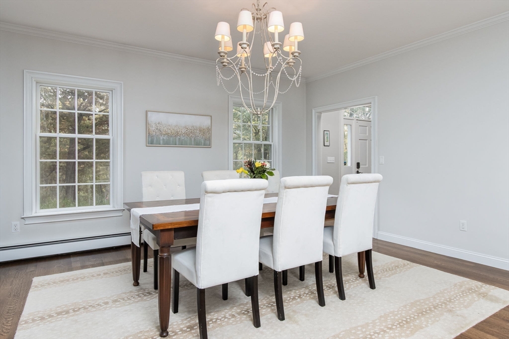 326 Old Ayer Road Groton, MA 01450 - Photo 12 of 42 a view of a dining room with furniture window and outside view