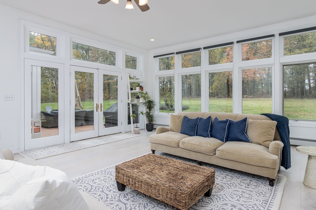 326 Old Ayer Road Groton, MA 01450 - Photo 18 of 42 a living room with furniture and a large window