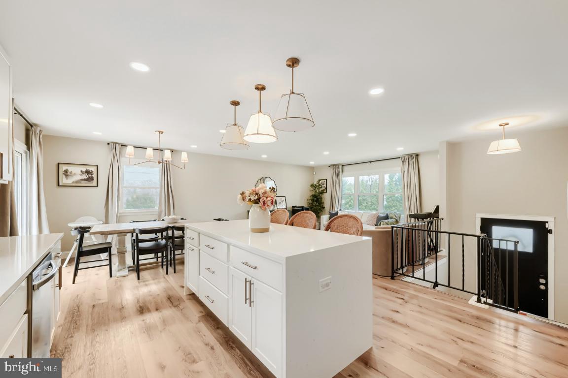 600 East Macphail Road Bel Air, MD 21014 - Photo 8 of 37 a large white kitchen with lots of counter space and furniture