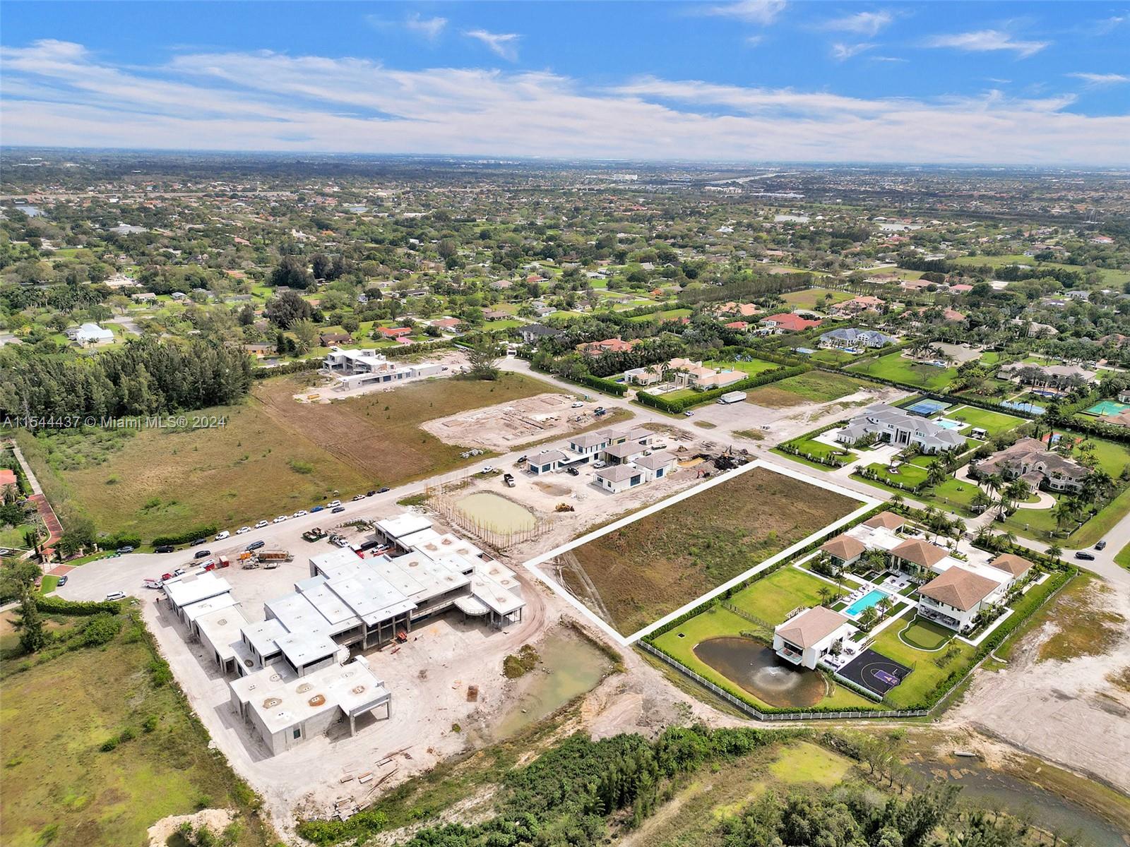 16745 Stratford Court Southwest Ranches, FL 33331 - Photo 19 of 26 an aerial view of a residential houses with outdoor space