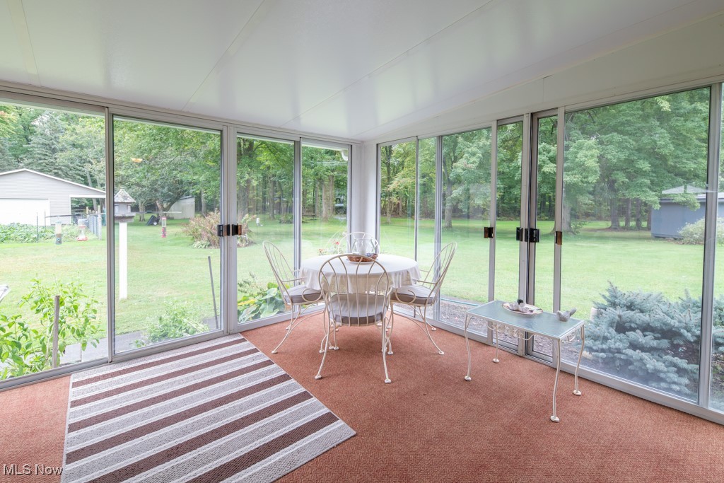 6652 Conley Road Ashtabula, OH 44004 - Photo 17 of 49 Sunroom featuring a wealth of natural light