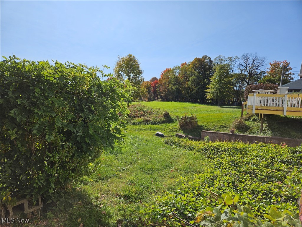 3100 Austinburg Road Ashtabula, OH 44004 - Photo 12 of 12 View of yard featuring a wooden deck