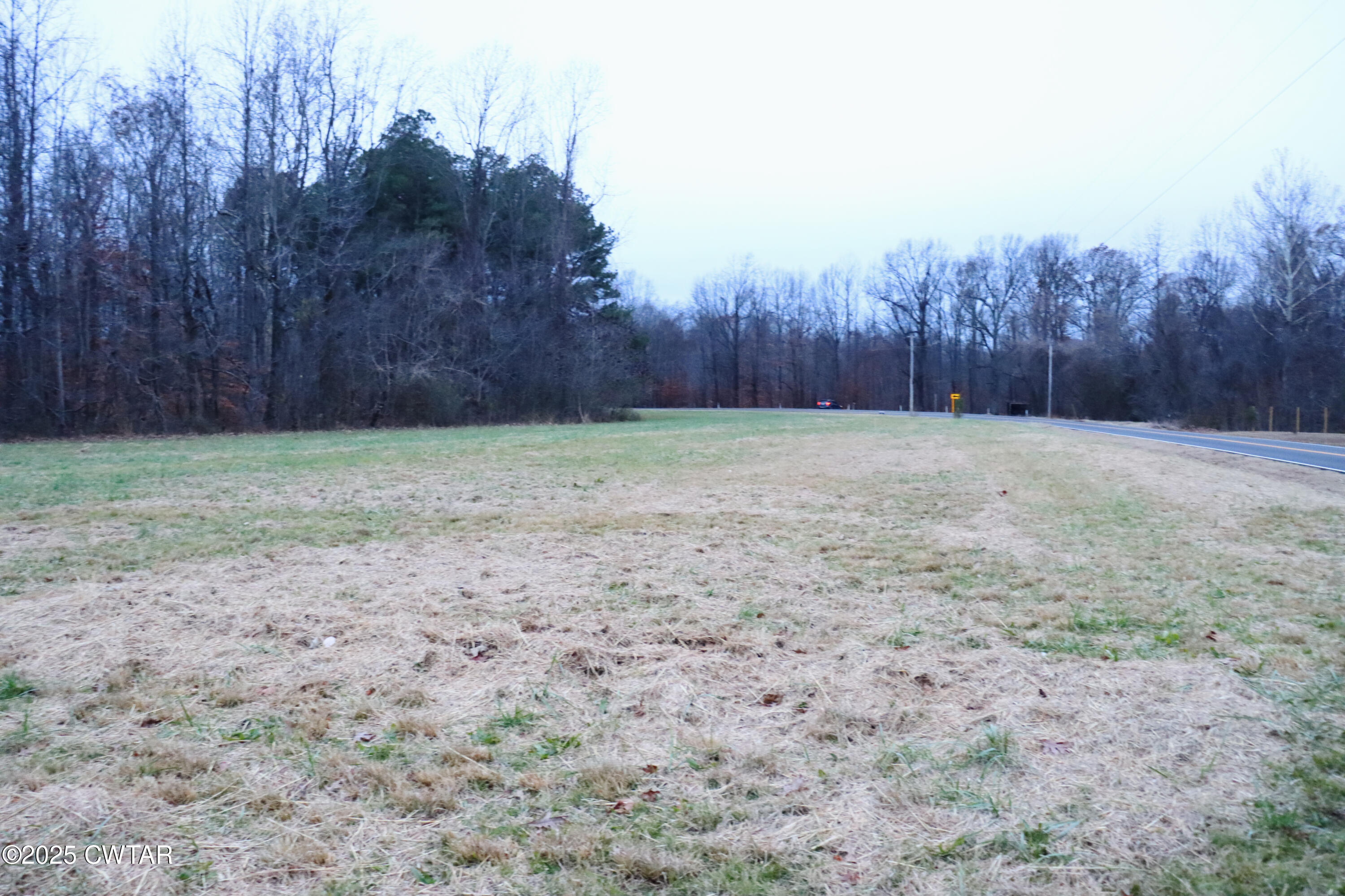 0 Old Samburg Road Hornbeak, TN 38232 - Photo 4 of 18 a view of a yard with mountain and wooden fence
