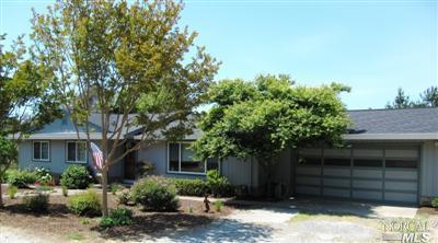 1950 Bloomfield Road Sebastopol, CA 95472 - Photo 1 of 1 a front view of a house with a tree